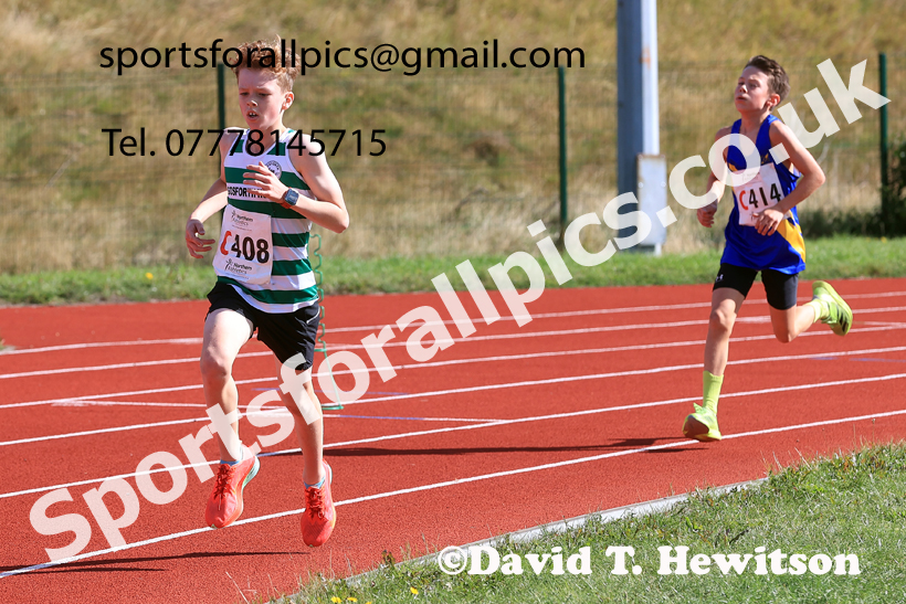 Boys Under-14s, 2026 Northern Mens 6 and Womens 4 Stage and Youngsters Relays, Silksworth, Sunderland. Photo: David T. Hewitson/Sports for All Pics